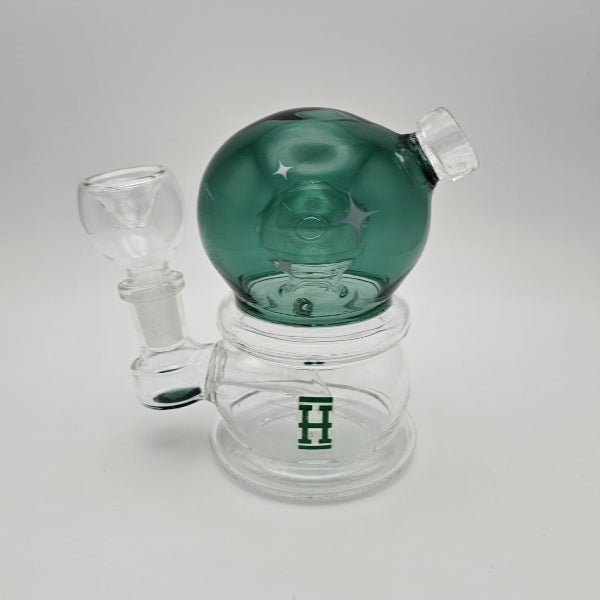 5.5" Temper Green ball with 3 Stars