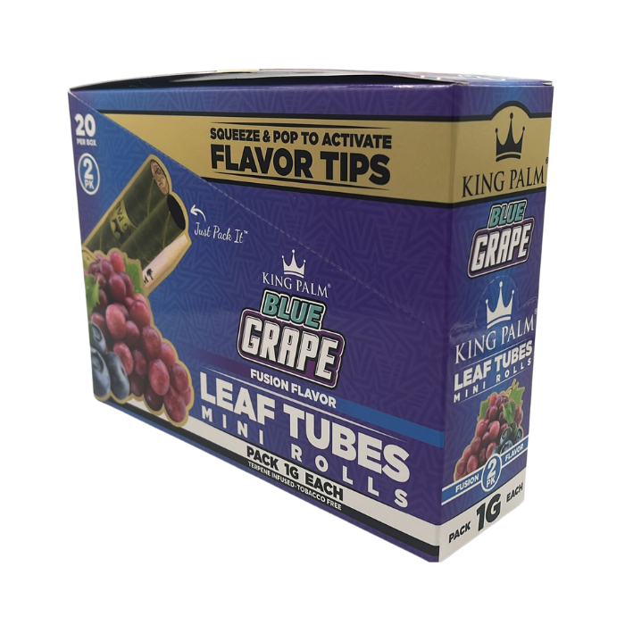 King Palm Mini 2 Cones (1g) Blue Grape