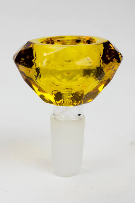 Arsenal Bowl -Elegance Series Diamond Glass Bowl