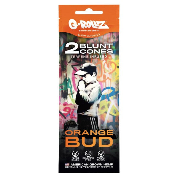G-Rollz 2 Blunt Cones Orange Bud