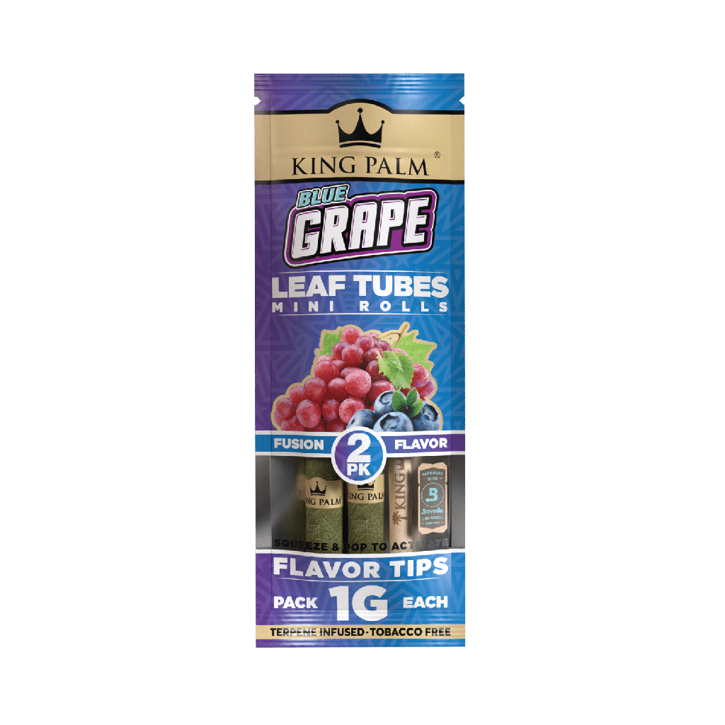 King Palm Mini 2 Cones (1g) Blue Grape