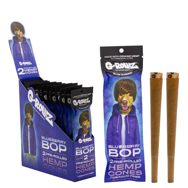 G-Rollz 2 Hemp Cones Blueberry Bop