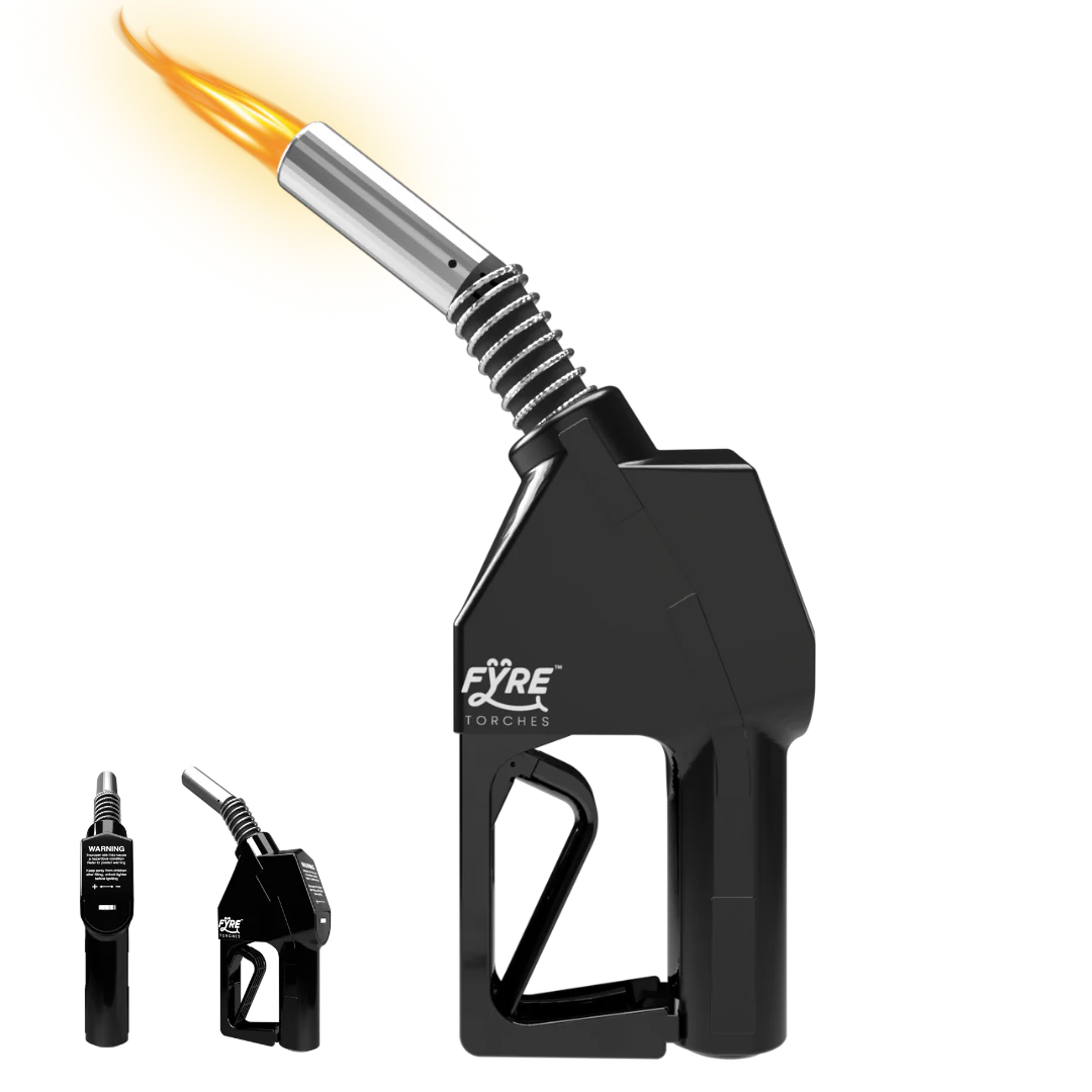 NEW! "Gas Pump" Shaped Torch Refillable and Adjustable Flame By Smyle™ Labs