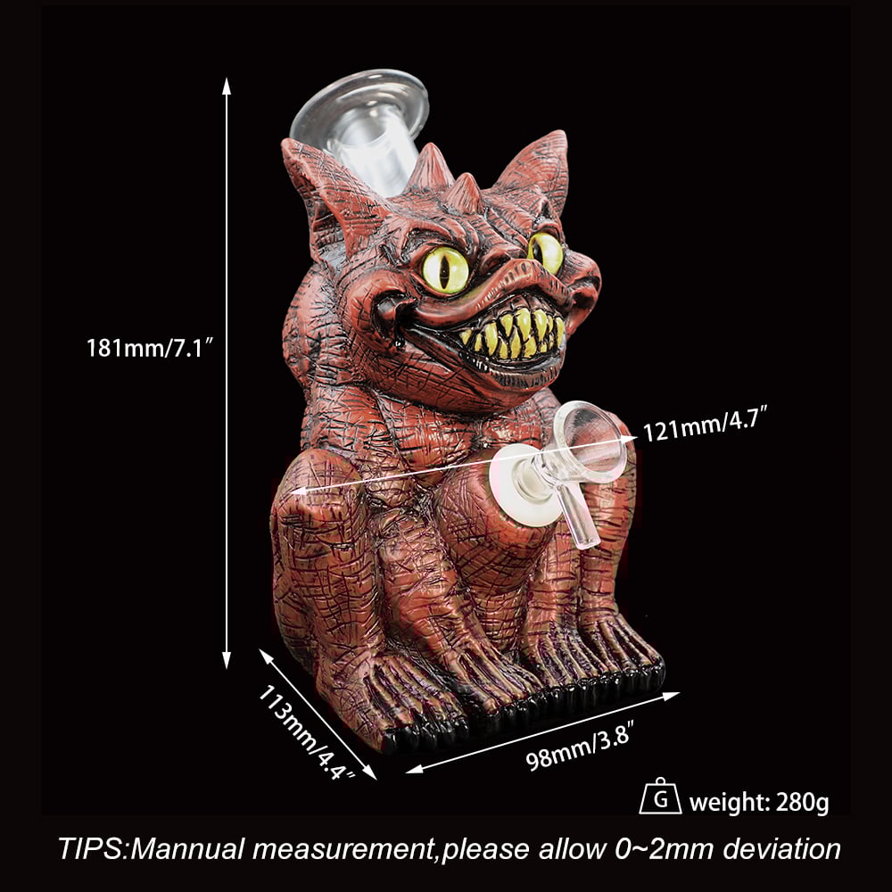 VINYL DEMON WATER PIPE 8"