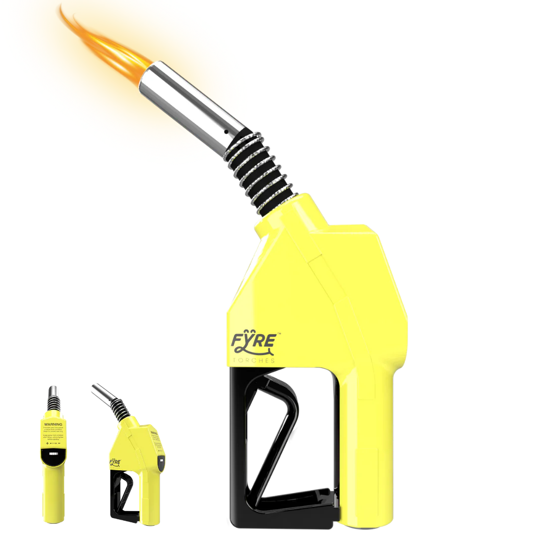 NEW! "Gas Pump" Shaped Torch Refillable and Adjustable Flame By Smyle™ Labs