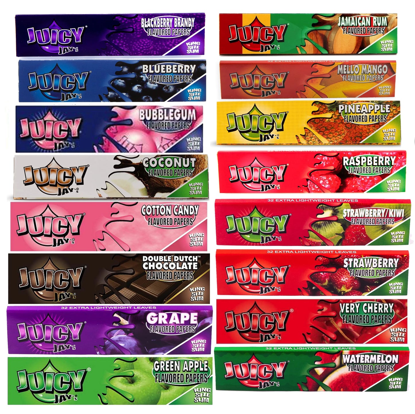 Juicy Jay's King Size Slim Flavoured Papers