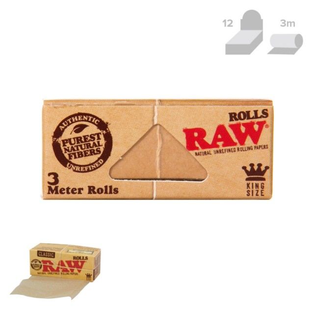 RAW Classic Kingsize Slim 200s Rolling Paper