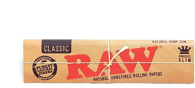 RAW Classic Kingsize Slim 200s Rolling Paper