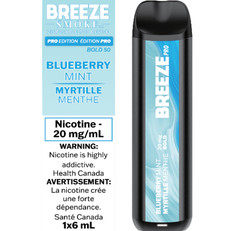 Breeze Smoke Pro-Blueberry Mint – 6sensecompany