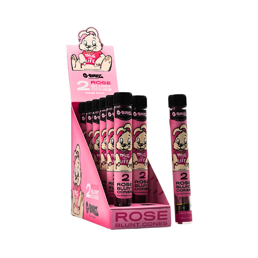 Blunt Cones 2 Pack Banksy's Graffiti Rose King Size Herbal Blend