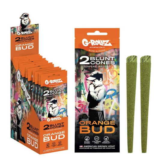 G-Rollz 2 Blunt Cones Orange Bud