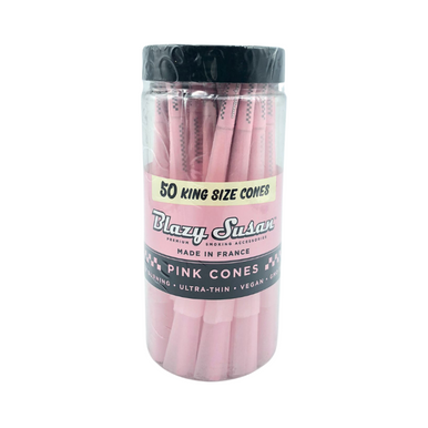 Blazy Susan Pink King Size Cones 50 ct