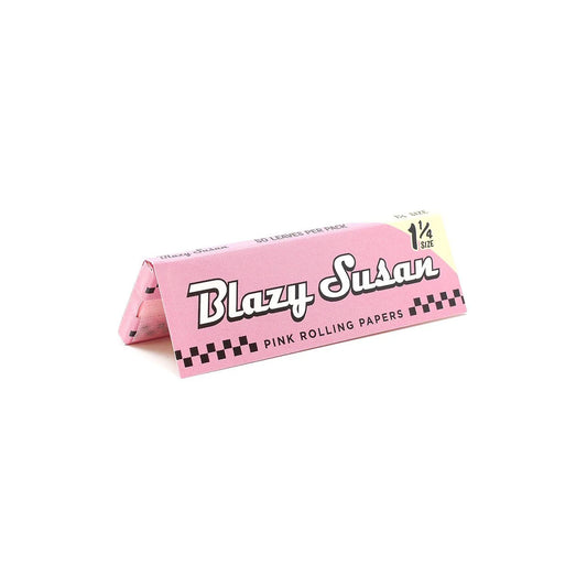 Blazy Susan 1,1/4 Pink Rolling Papers 50 Leaves