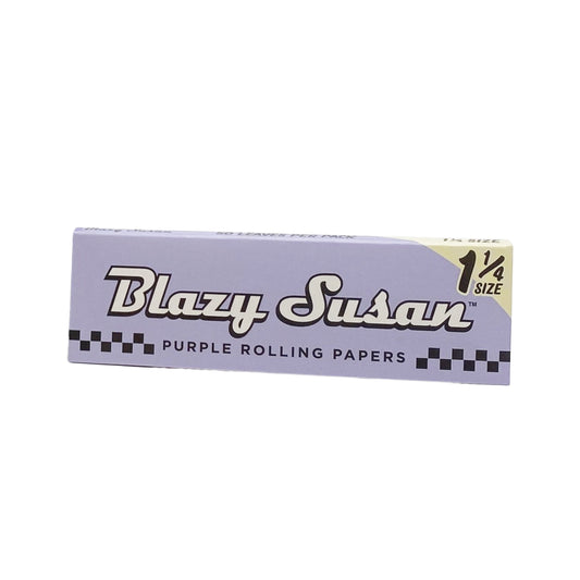 Blazy Susan 1,1/4 Purple Rolling Papers 50 Leaves