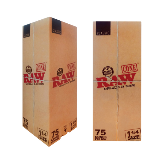 RAW Cone Box 1,1/4 75 Ct