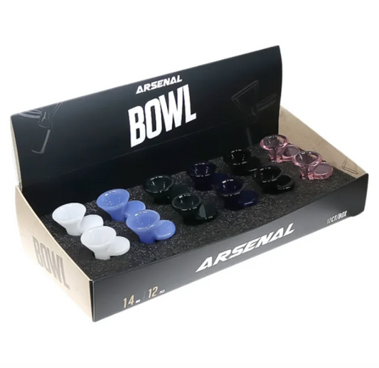 Arsenal - Assorted Glass Bowls 14mm