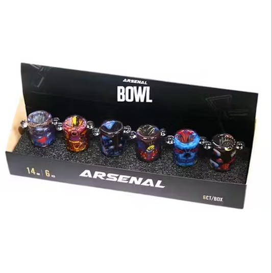 Arsenal Etch & Sketch Bowls – Detailed Art Edition