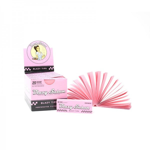 Blazy Tips Pink 50 Tips