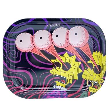 Shocked Metal Rolling Tray - Small