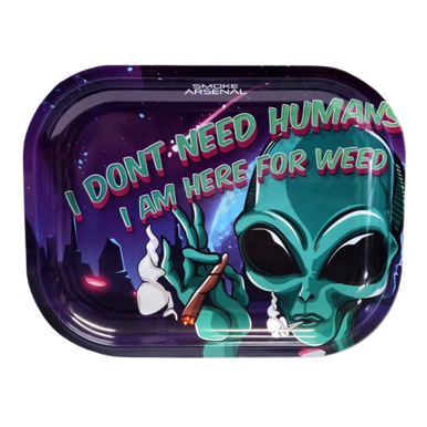 Alien I am here for Metal Rolling Tray - Small