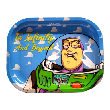 Infinity and Beyond Metal Rolling Tray - Small