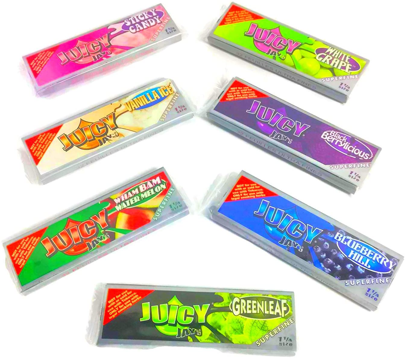 Juicy Jay's 1 1/4 Superfine Flavored Papers