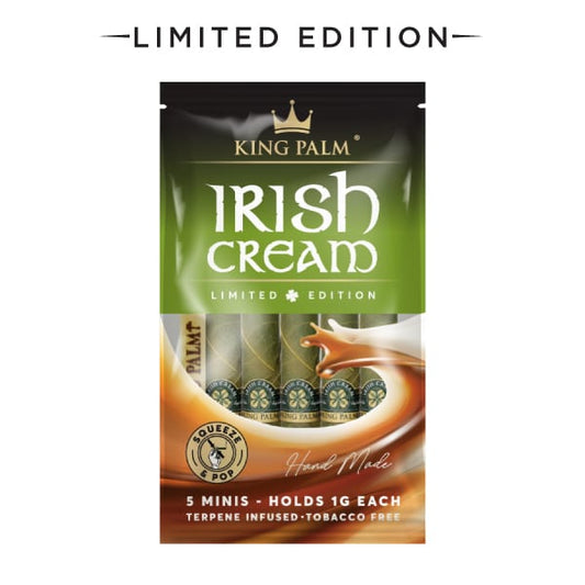 King Palm Irish Cream 5 Mini Rolls