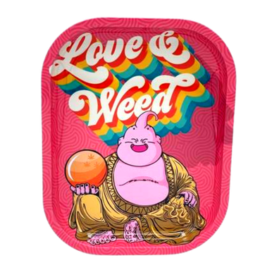 Love & Laughter Metal Rolling Tray - Small