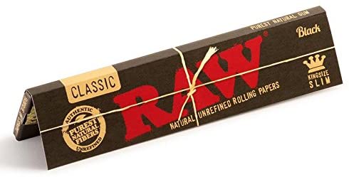 RAW Black KS Slim Rolling Papers