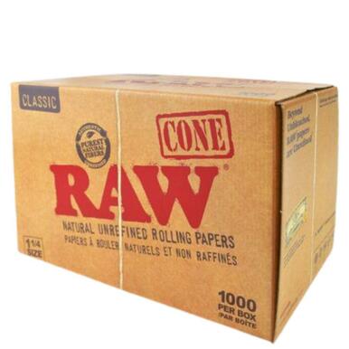 RAW Classic 1 1/4 Cones-1000 cones