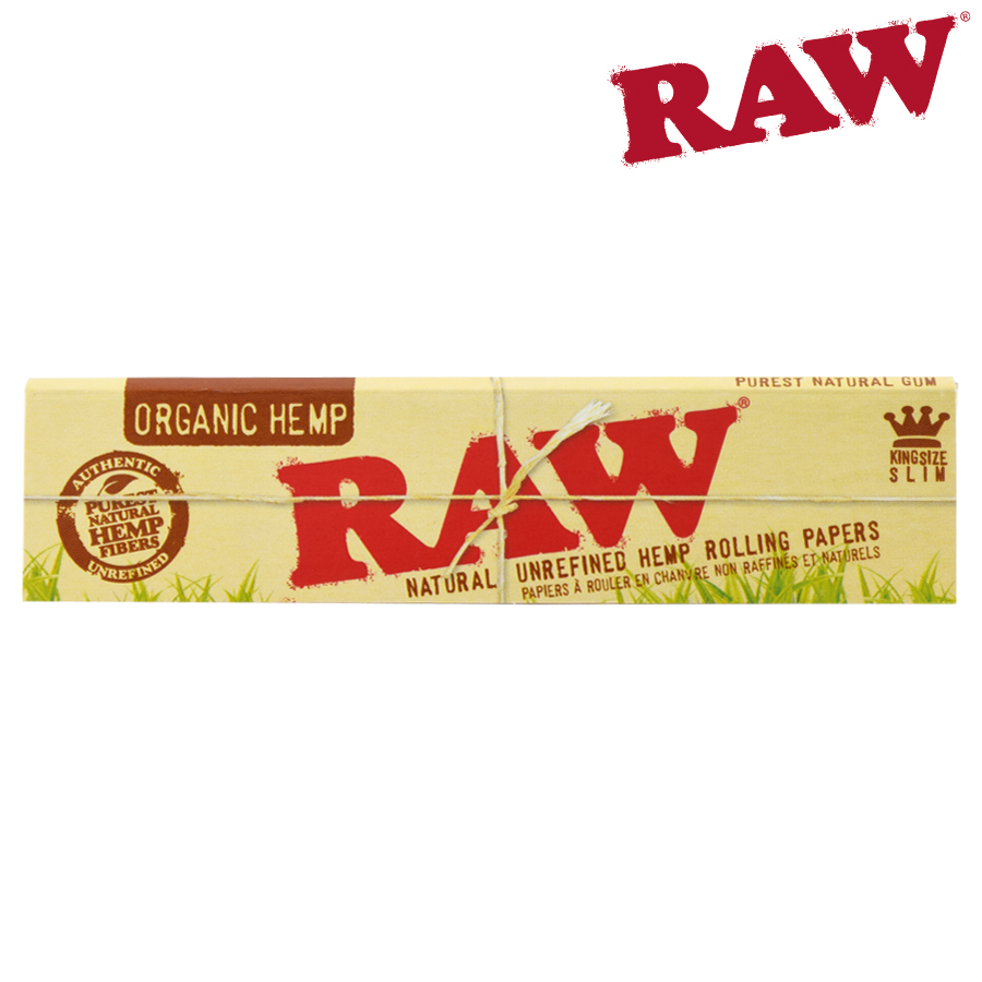 RAW Organic Hemp KSS Rolling Papers