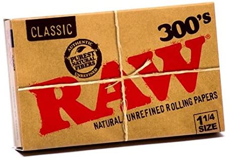 Raw Classic 300s 1 1/4 Rolling Papers