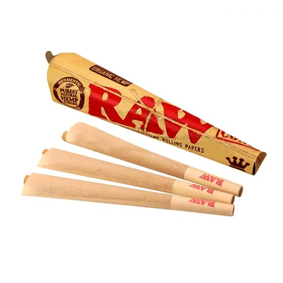 Raw Classic King Size Pre Rolled Cones