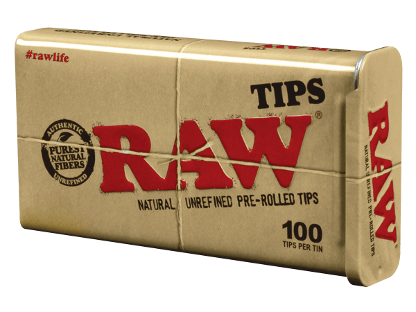 Raw Classic Pre-Rolled Tin Tips