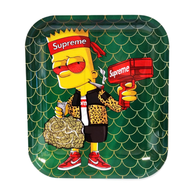 Supreme Metal Rolling Tray - Large