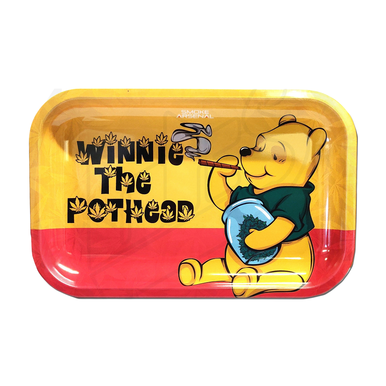 Honey Bear Metal Rolling Tray - Medium